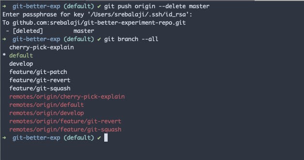 delete master git delete master git