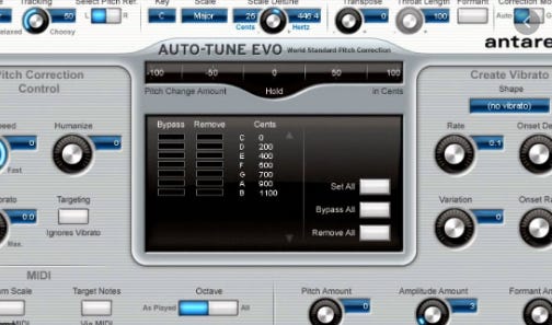 uad autotune realtime not working