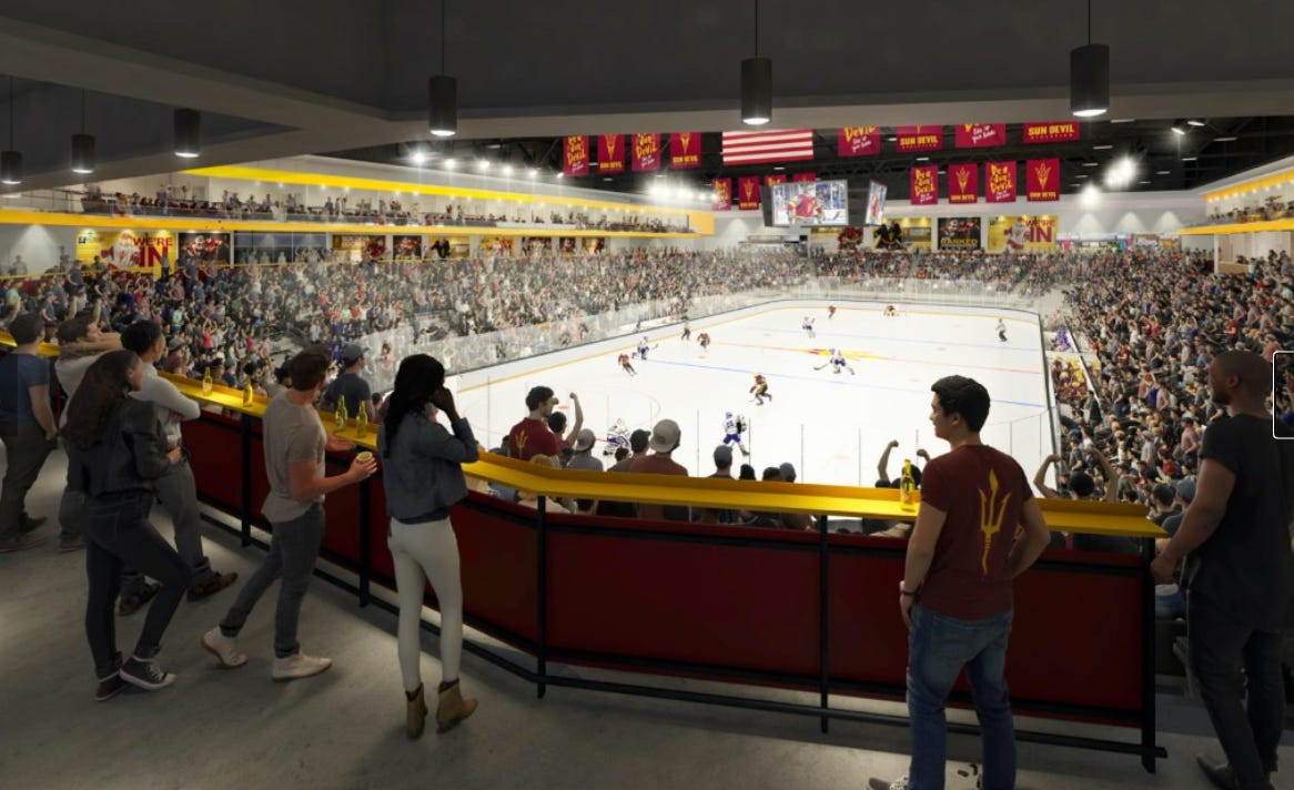 The Big Read A deeper look inside Arizona State's future hockey arena