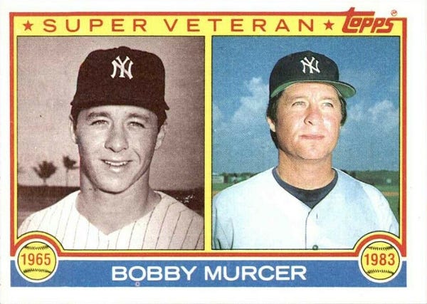 This Bobby Murcer Card Washed Away the Years | LaptrinhX / News