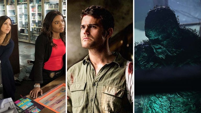 'L.A.'s Finest,' 'Tell Me a Story' and 'Swamp Thing' are cornerstones of Fox and The CW's fall schedules but all three shows aired on other platforms more than a year ago.