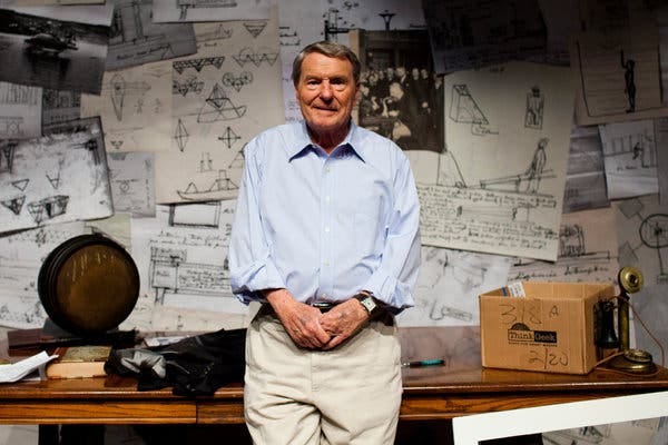 Jim Lehrer in 2013. A fixture on public television for decades as an anchor, he also moderated a dozen presidential debates and wrote novels and plays.