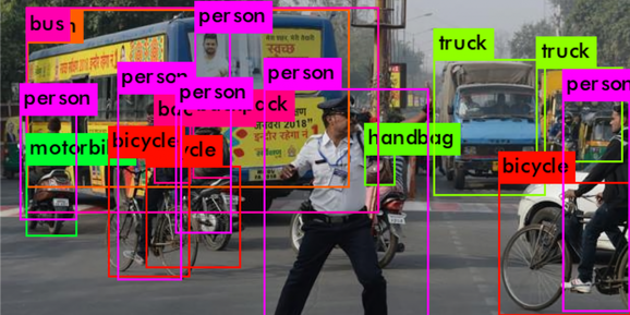 YOLOv3 object detection