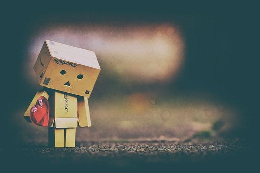 Sad, Longing, Love, Danbo, Danboard