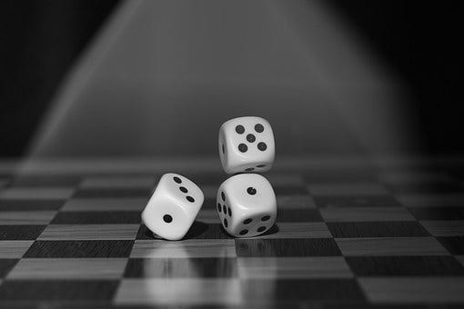 Roll The Dice, Craps, Board Game, Points