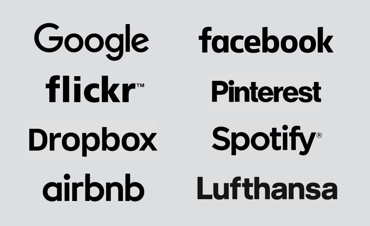 Comparativa de logos; fuente: el autor. Comparativa de logos; fuente: el autor.