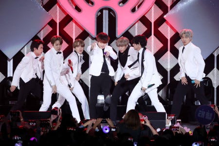 BTS announces a series of Korean lessons for fans.