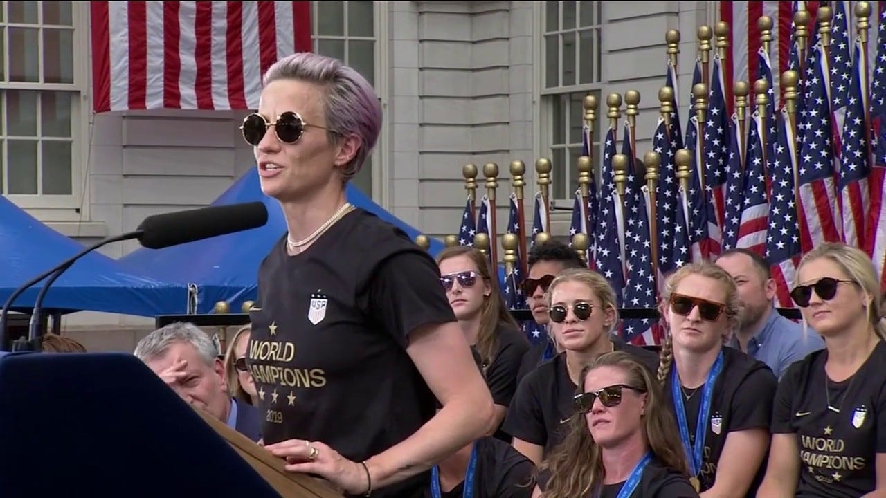Image result for megan rapinoe parade remarks transcript