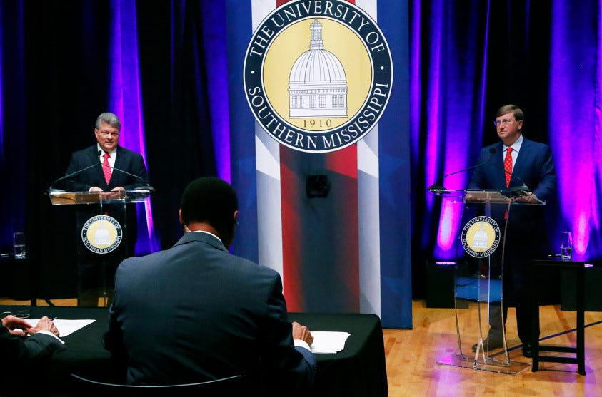 Image result for mississippi governor's race