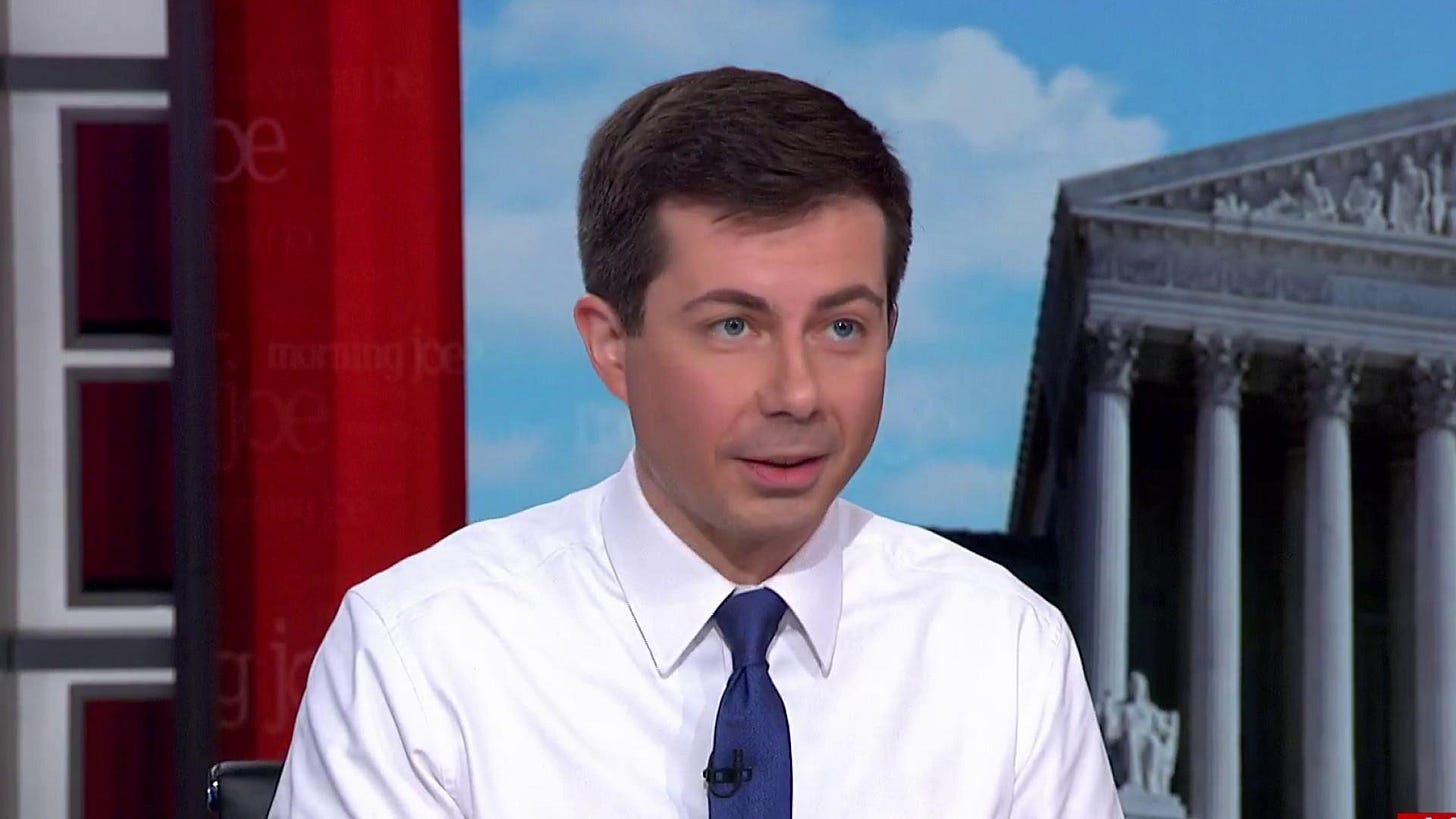 Image result for peter buttigieg morning joe