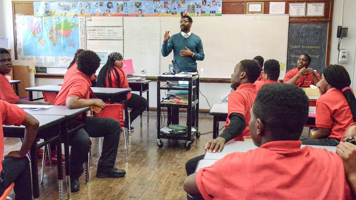 Image result for black teachers in the classroom