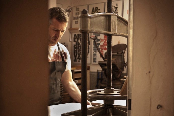 ¿Letterpress en las escuelas de diseño? ¿Y por qué no?