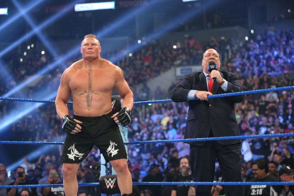 Brock Lesnar und Paul Heyman