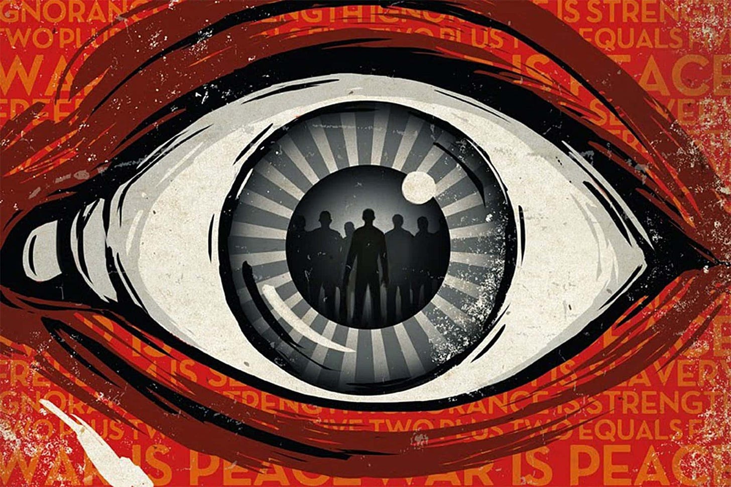 Resultado de imagen de orwell dystopia