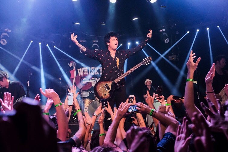 They asked me to go to the Green Day concert REPLY ALT