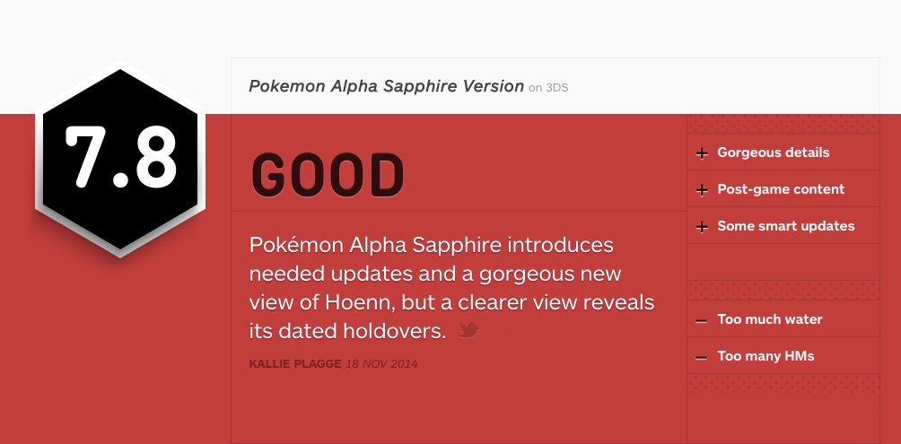 IGN's Pokemon OR/AS Review - Too Much Water - Video Games ...