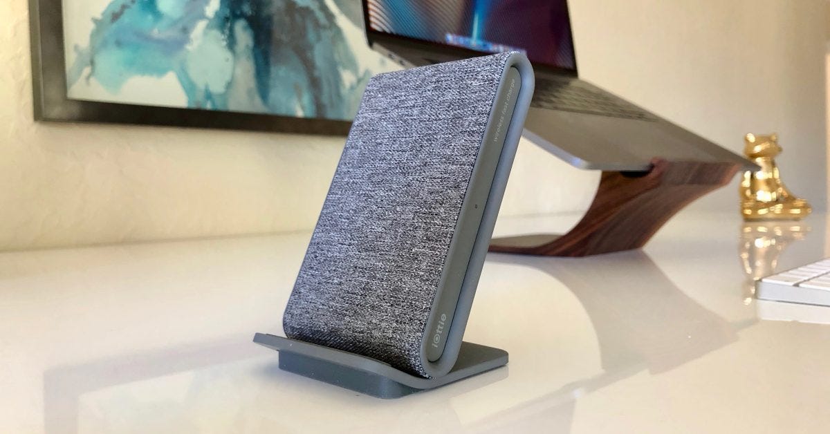 Review: iOttie iON Wireless Stand Charger offers good looks, upright iPhone  charging options - 9to5Mac