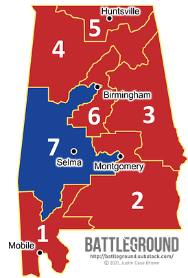 Alabama's Invalidated Congressional Districts