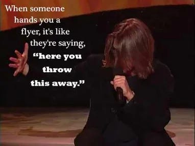 83 Famous Quotes by MITCH HEDBERG - Page 3 | inspiringquotes.us