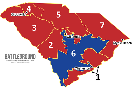 South Carolina's New Congressional Districts