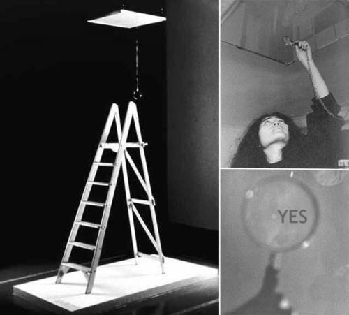 Yoko Ono ☮ on Twitter: &quot;When I created CEILING PAINTING (1966), I was  depressed at the time. So I wanted to give some positivity to my life.  https://t.co/xOgdmjIdj7&quot; / Twitter