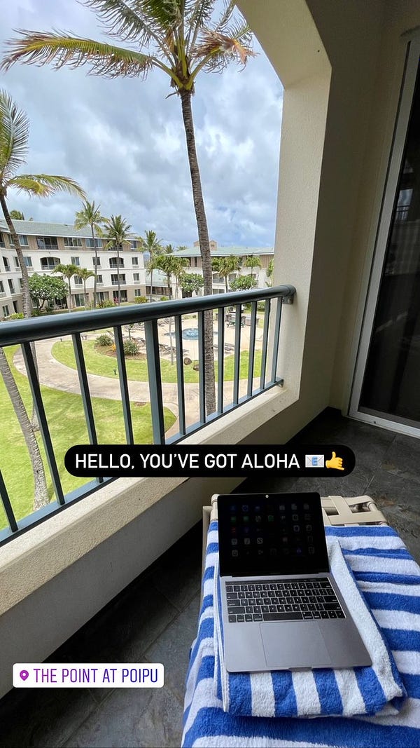 Remote work in Hawaii