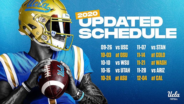 The New UCLA Football Schedule will Make or Break Chip Kelly's Tenure