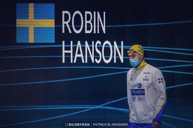 Olimpiadi di Tokyo: Robin Hanson (Swedish Swim), Gennaro Di Mauro (Italy Row) – Di Roy Yen