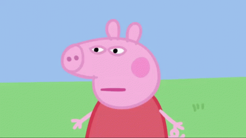 Peppa Pig Sad GIF - Peppa Pig Sad Side Eye - Discover &amp; Share GIFs