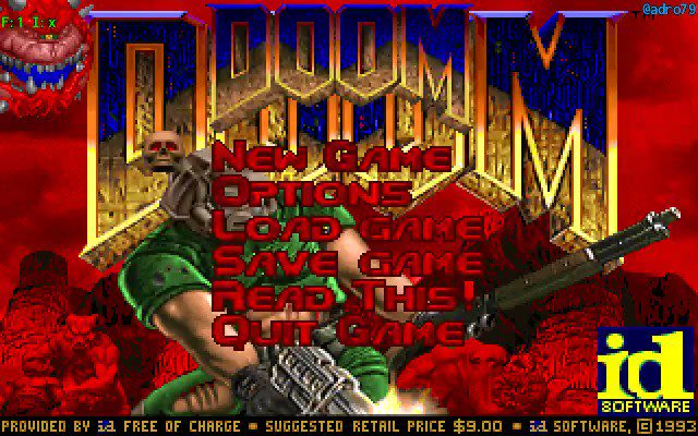 Play DOOM.  Via Twitter.  Seriously.