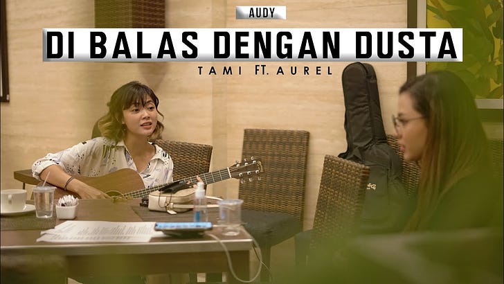 Download Lagu Tami Aulia Dibalas Dengan Dusta Ft Aurel Audi Cover Mp3