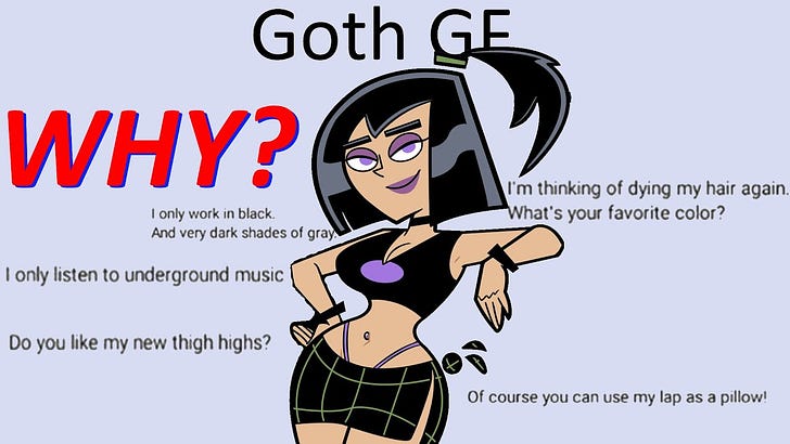 Goth Gf By God Disk Effluvia